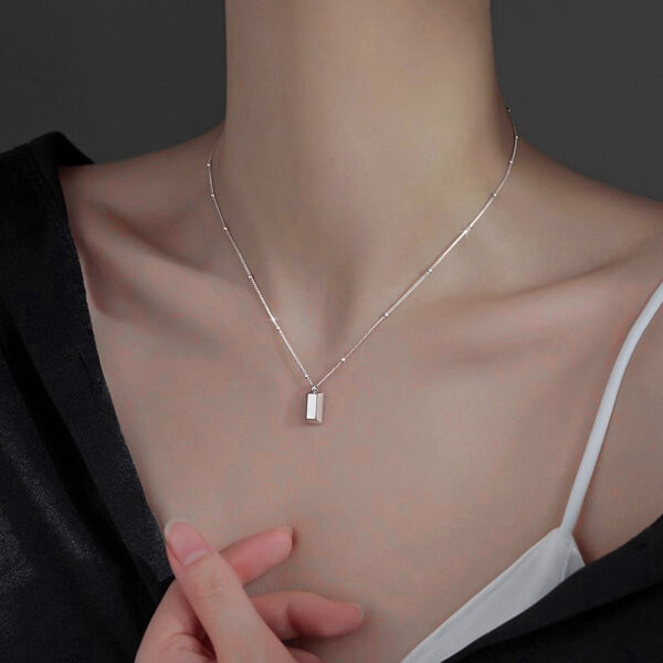 Little Brick Pendant Necklace - Image 2