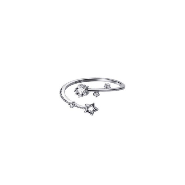 Dainty Five-Pointed Star Ring