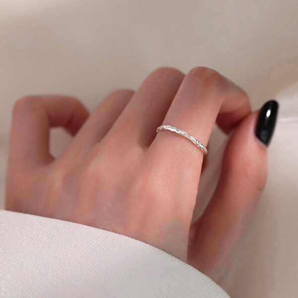 Trending Candy Wrapper-Inspired Minimalist Ring - Image 2